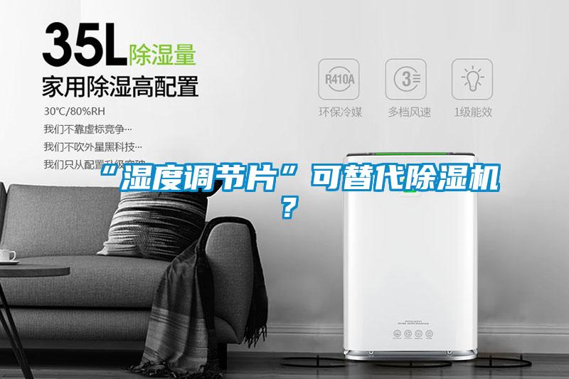 “濕度調節(jié)片”可替代除濕機？
