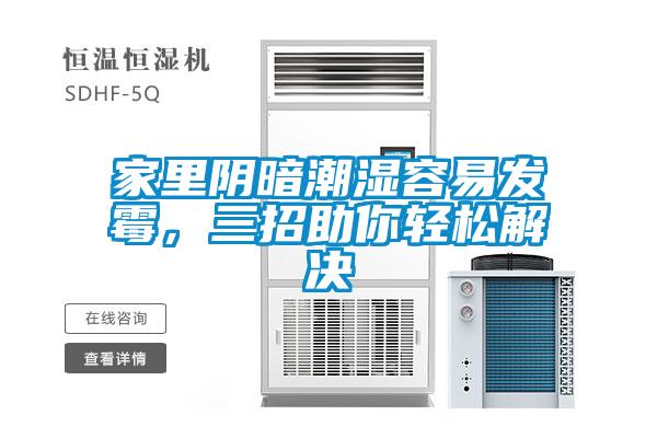 家里陰暗潮濕容易發(fā)霉，三招助你輕松解決