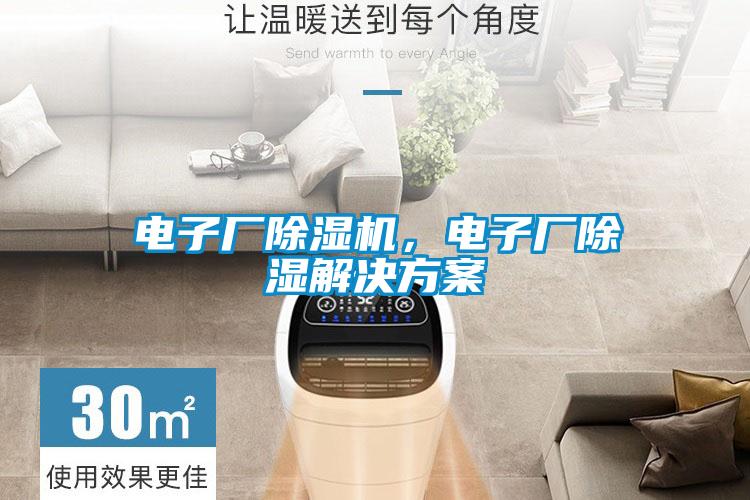 電子廠(chǎng)除濕機(jī)，電子廠(chǎng)除濕解決方案