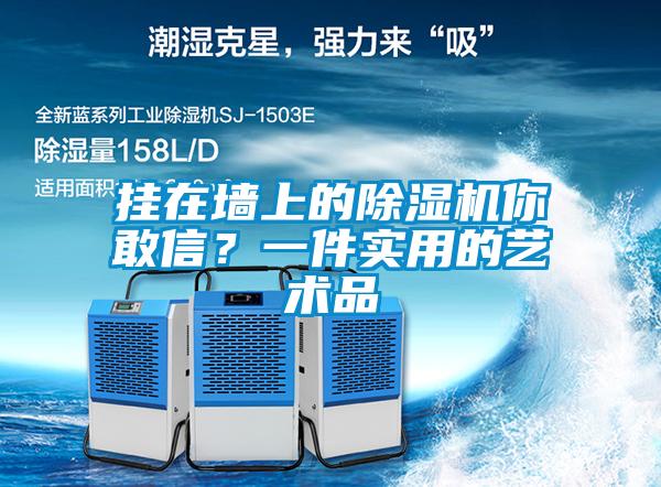 掛在墻上的除濕機(jī)你敢信？一件實(shí)用的藝術(shù)品