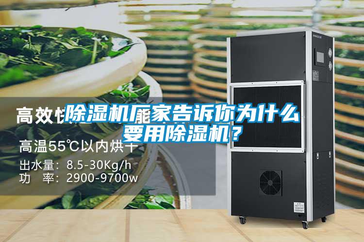 除濕機廠家告訴你為什么要用除濕機？