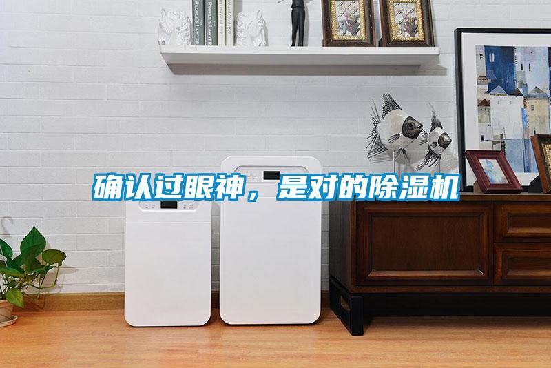 確認(rèn)過眼神，是對的除濕機(jī)