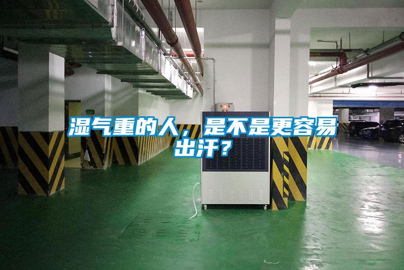 濕氣重的人，是不是更容易出汗？