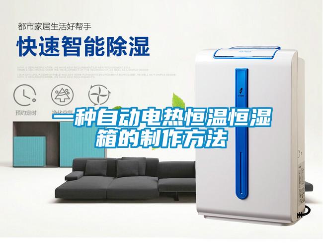 一種自動電熱恒溫恒濕箱的制作方法