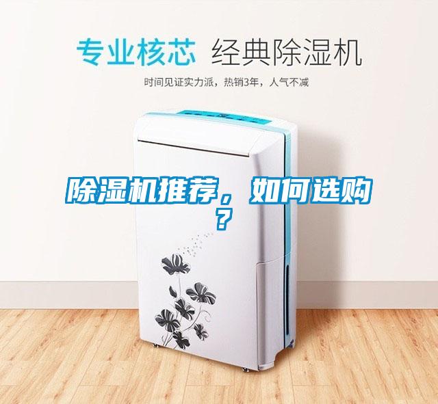 除濕機推薦，如何選購？