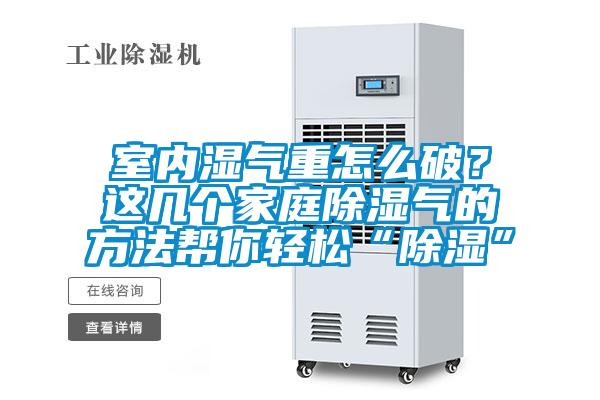 室內濕氣重怎么破？這幾個家庭除濕氣的方法幫你輕松“除濕”