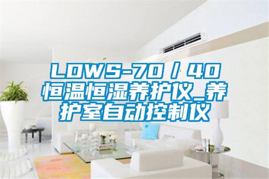 LDWS-70/40恒溫恒濕養護儀_養護室自動控制儀