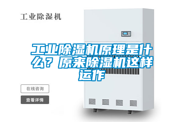 工業除濕機原理是什么?原來除濕機這樣運作
