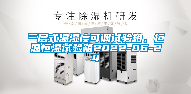 三層式溫濕度可調(diào)試驗箱，恒溫恒濕試驗箱2022-06-24