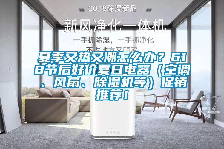 夏季又熱又潮怎么辦？618節(jié)后好價(jià)夏日電器（空調(diào)、風(fēng)扇、除濕機(jī)等）促銷推薦！