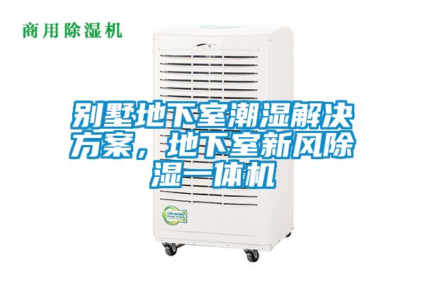 別墅地下室潮濕解決方案，地下室新風除濕一體機