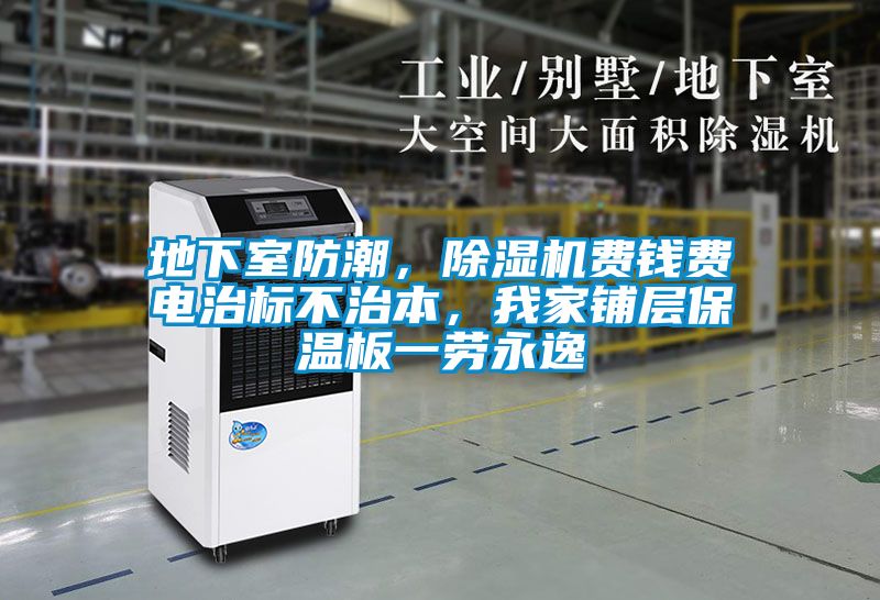 地下室防潮，除濕機費錢費電治標不治本，我家鋪層保溫板一勞永逸